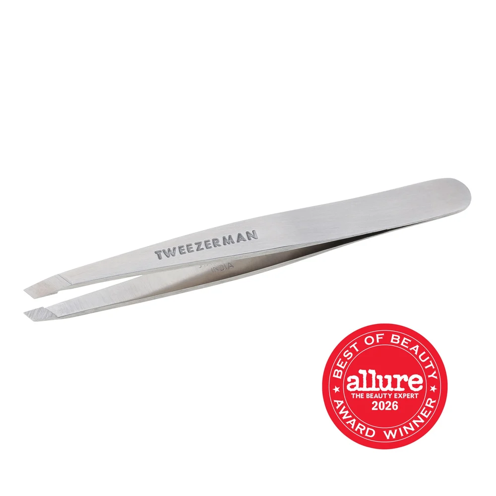Tweezerman Classic Slant Tweezer review: precision grooming with a maintainable metal tip