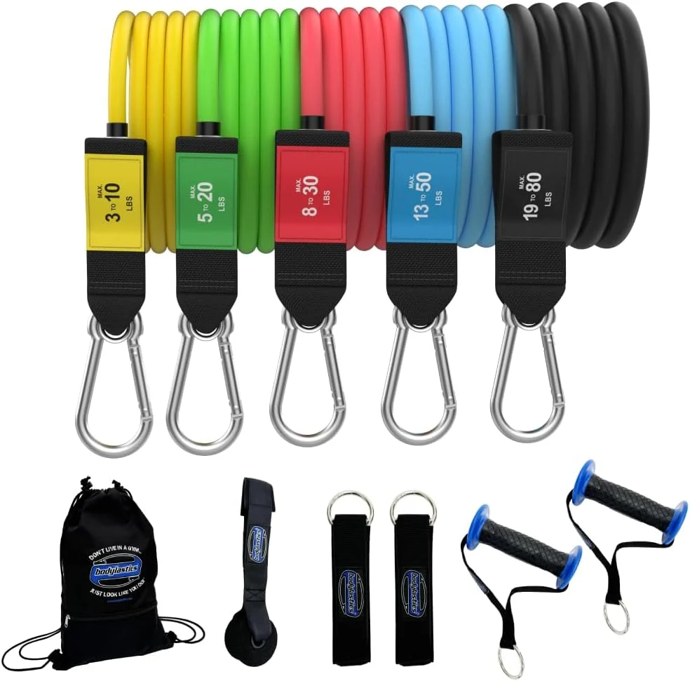 Bodylastics 5 Band Pro Series Set Legacy Colors review: a modular resistance kit that depends on correct anchoring