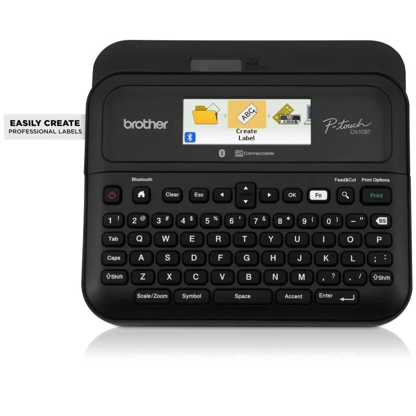 Brother PT-D610BT Review: A label maker that bridges quick typing and designed templates