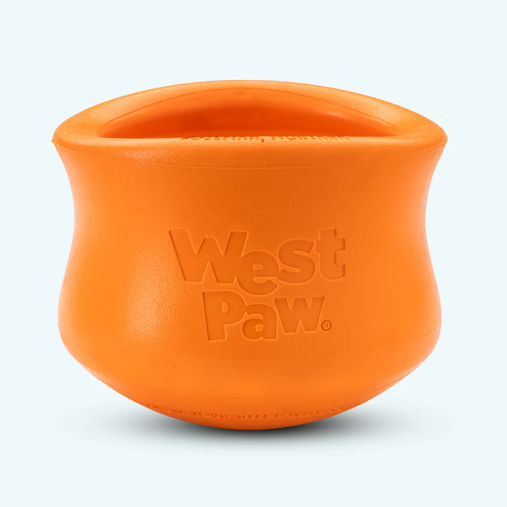 West Paw Toppl Large review: a food toy with useful room to vary the challenge