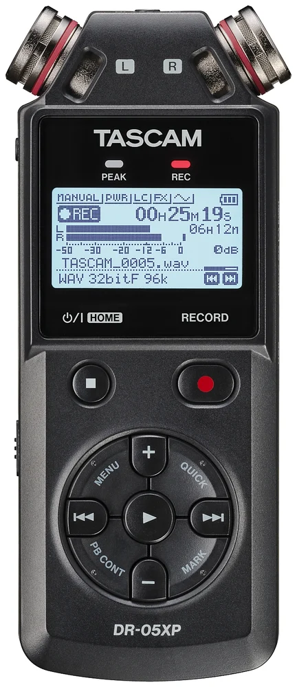 Tascam DR-05XP Review: Flexible file formats in a straightforward stereo recorder