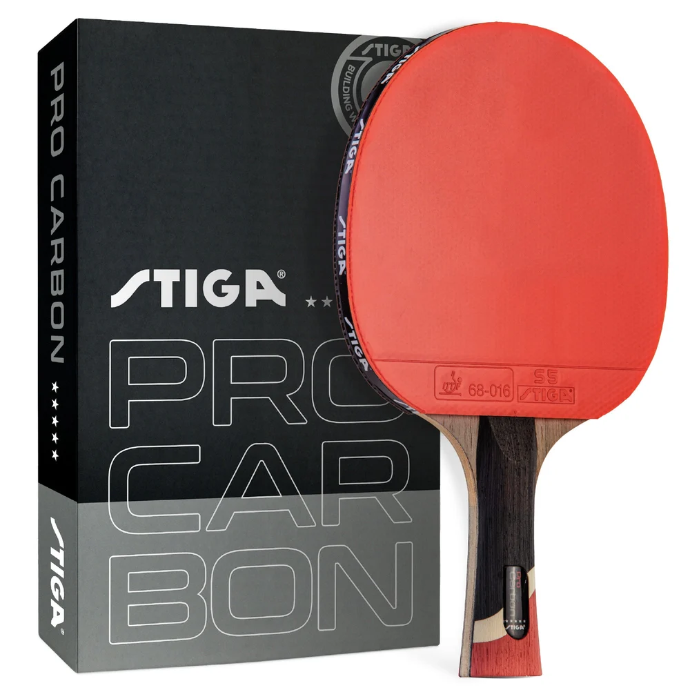 STIGA Red Pro Carbon T1290RD review: a ready-made paddle with a speed-oriented construction