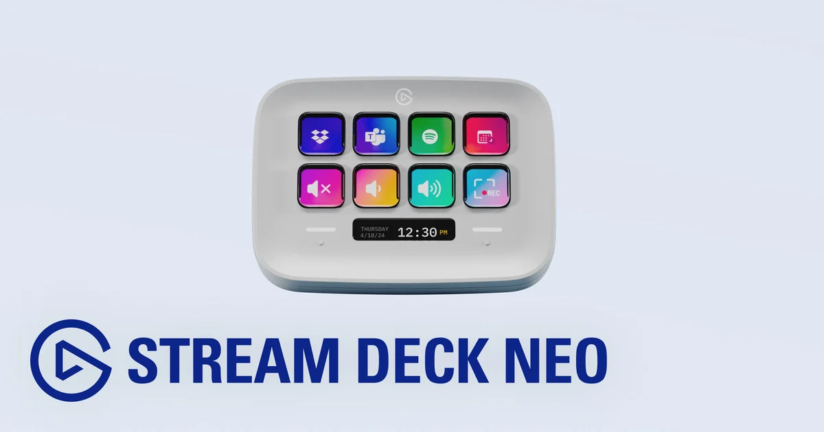 Elgato Stream Deck Neo Review: Eight visible shortcuts for repetitive desk work