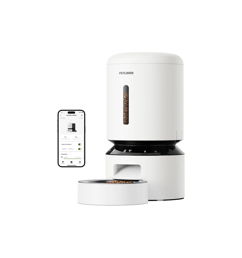 PETLIBRO Granary WiFi 5L PLAF103 Single Bowl review: app scheduling with portions that need calibration