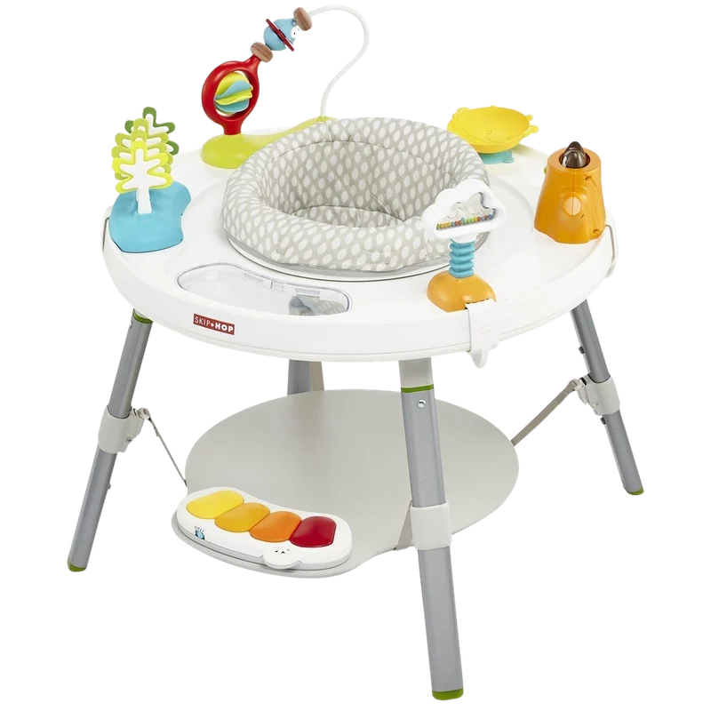 Skip Hop Explore & More Baby’s View 3-Stage Activity Center Review: A play station with a useful second life