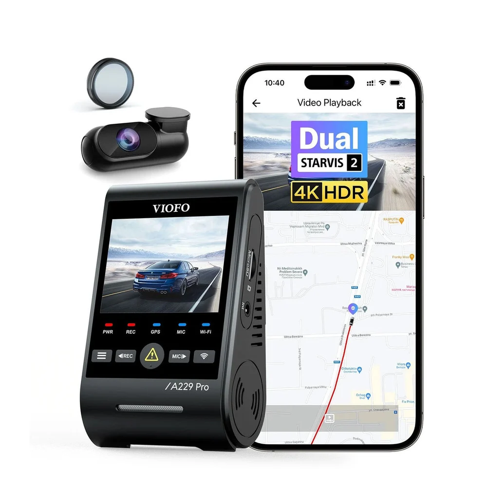 VIOFO A229 Pro 2CH Review: A Road-Focused Front-and-Rear System