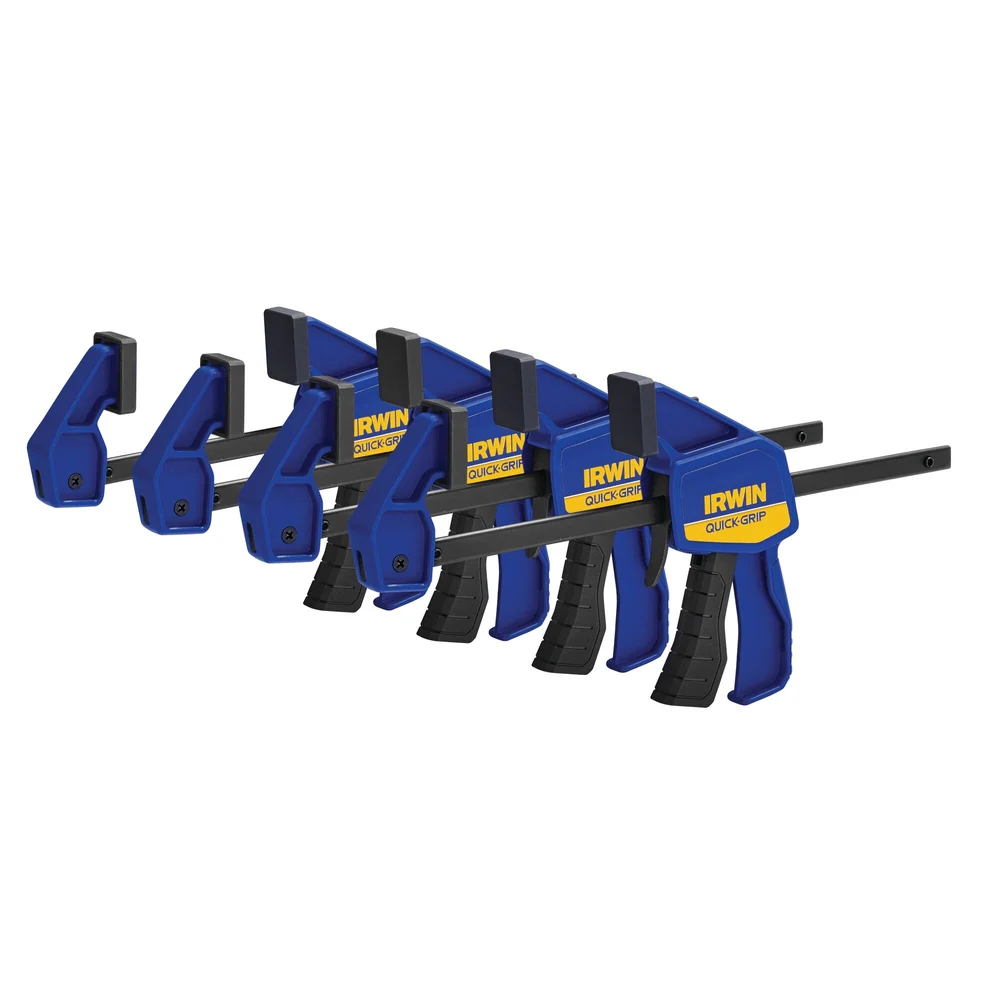 IRWIN Quick-Grip Mini 6-inch 4-Pack 1964758 review: four compact clamps for positioning small work