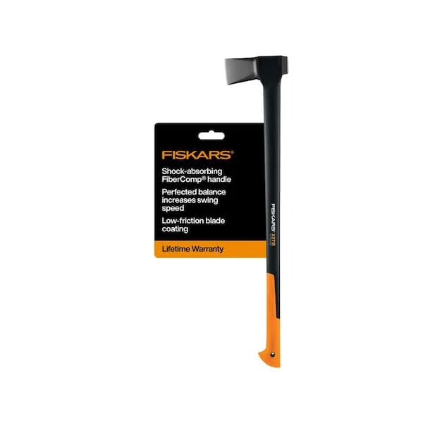 Fiskars X27 Super Splitting Axe 36-inch Review: A long-handled splitter for users who can control its reach
