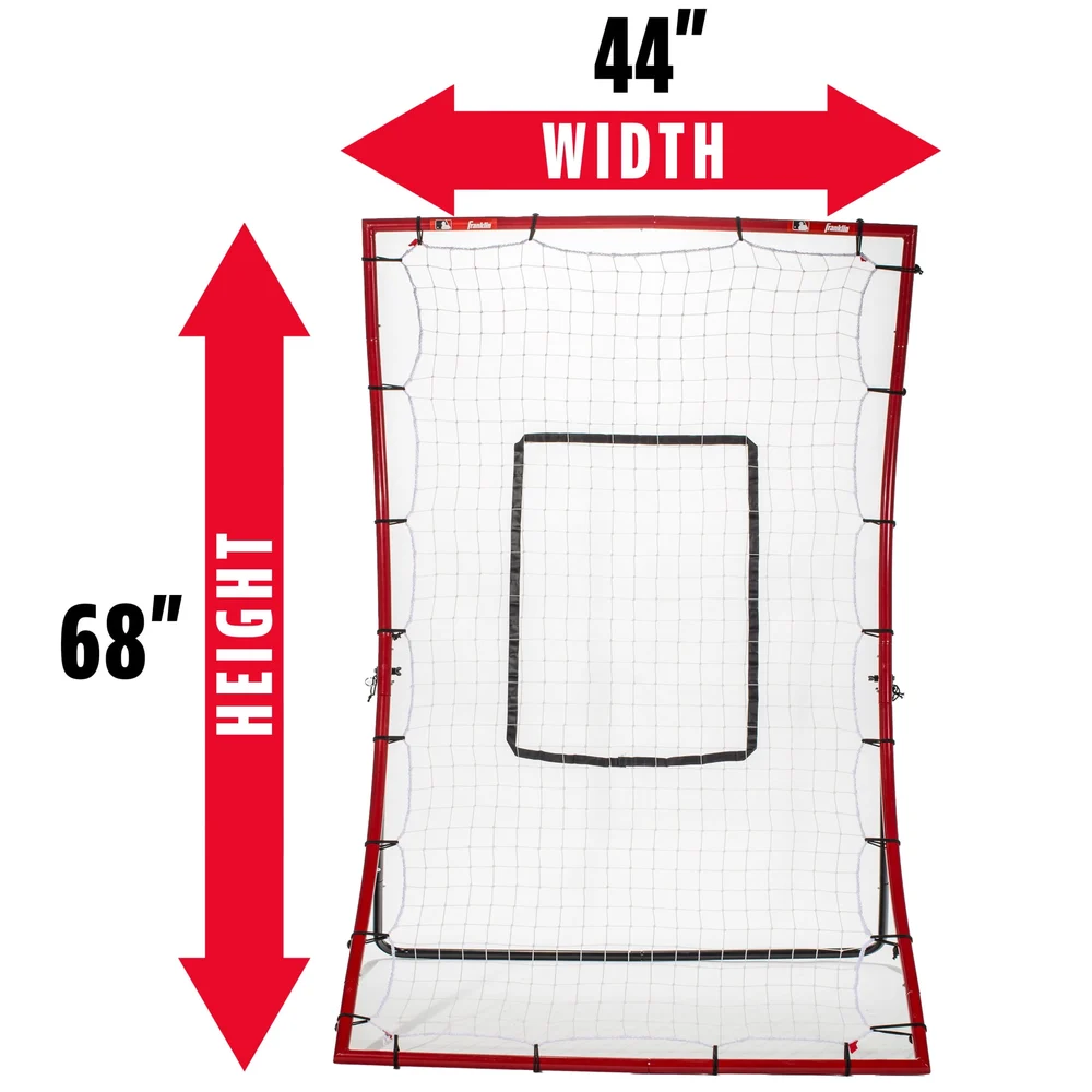 Franklin Sports MLB Flyback Rebound Net 24804X review: solo fielding practice that needs room behind the player