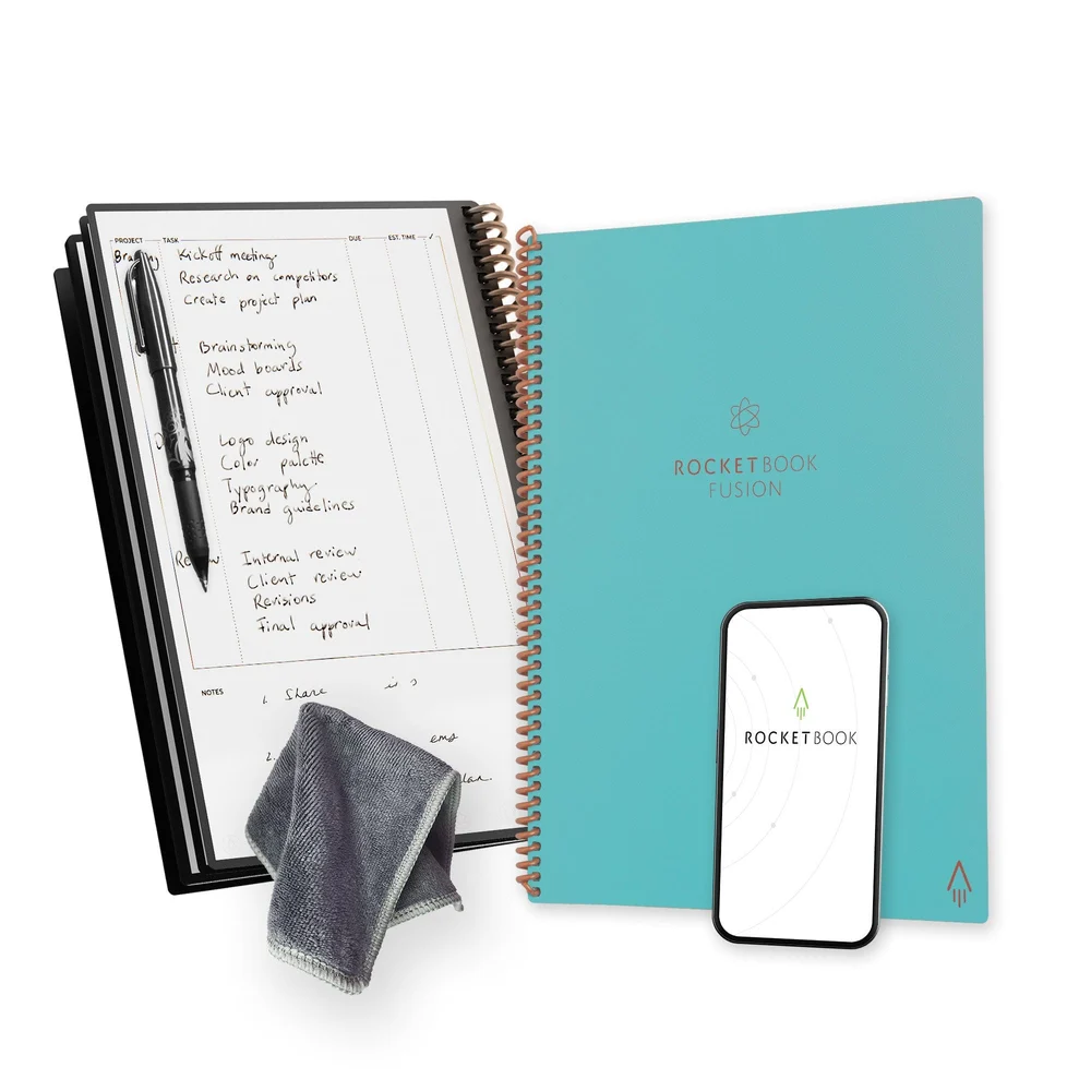 Rocketbook Fusion review: reusable planning pages for people who will scan them