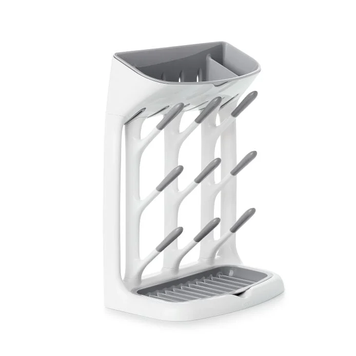 OXO Tot Space Saving Drying Rack Review: A vertical answer to bottle clutter