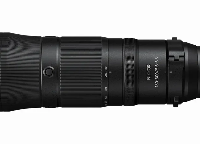 Nikon Introduces Two New Lenses, Including NIKKOR Z 180-600mm